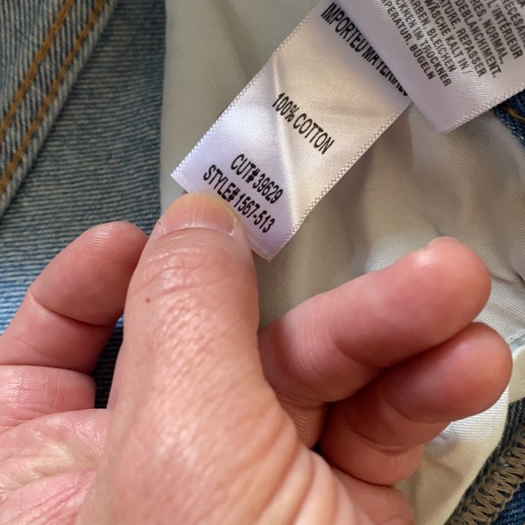 Agolde Riley High Rise Straight Crop Jeans - Picture 4 of 6